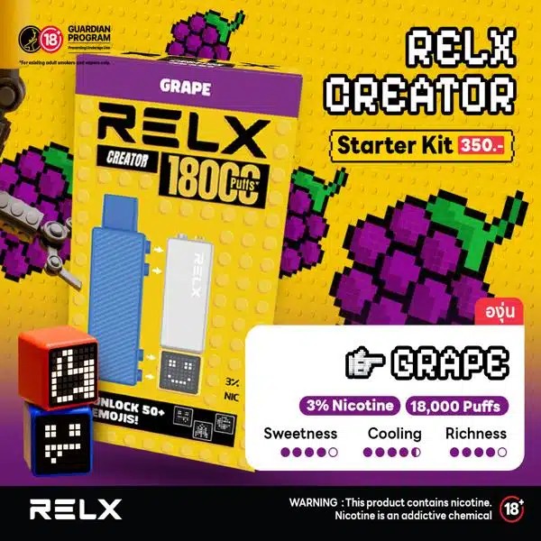 RELX CREATOR 20000 PUFFS - Image 12