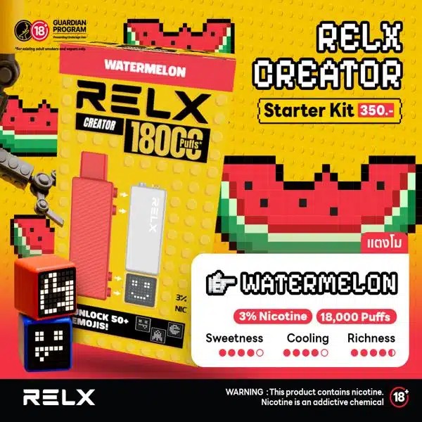 RELX CREATOR 20000 PUFFS - Image 10